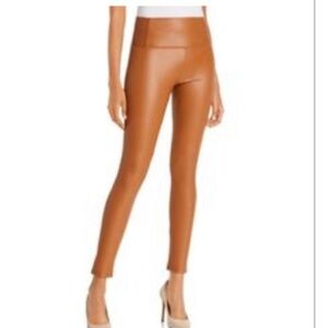 Bagatelle Camel Leather Leggings